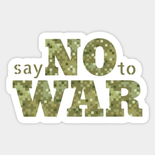 No war Sticker